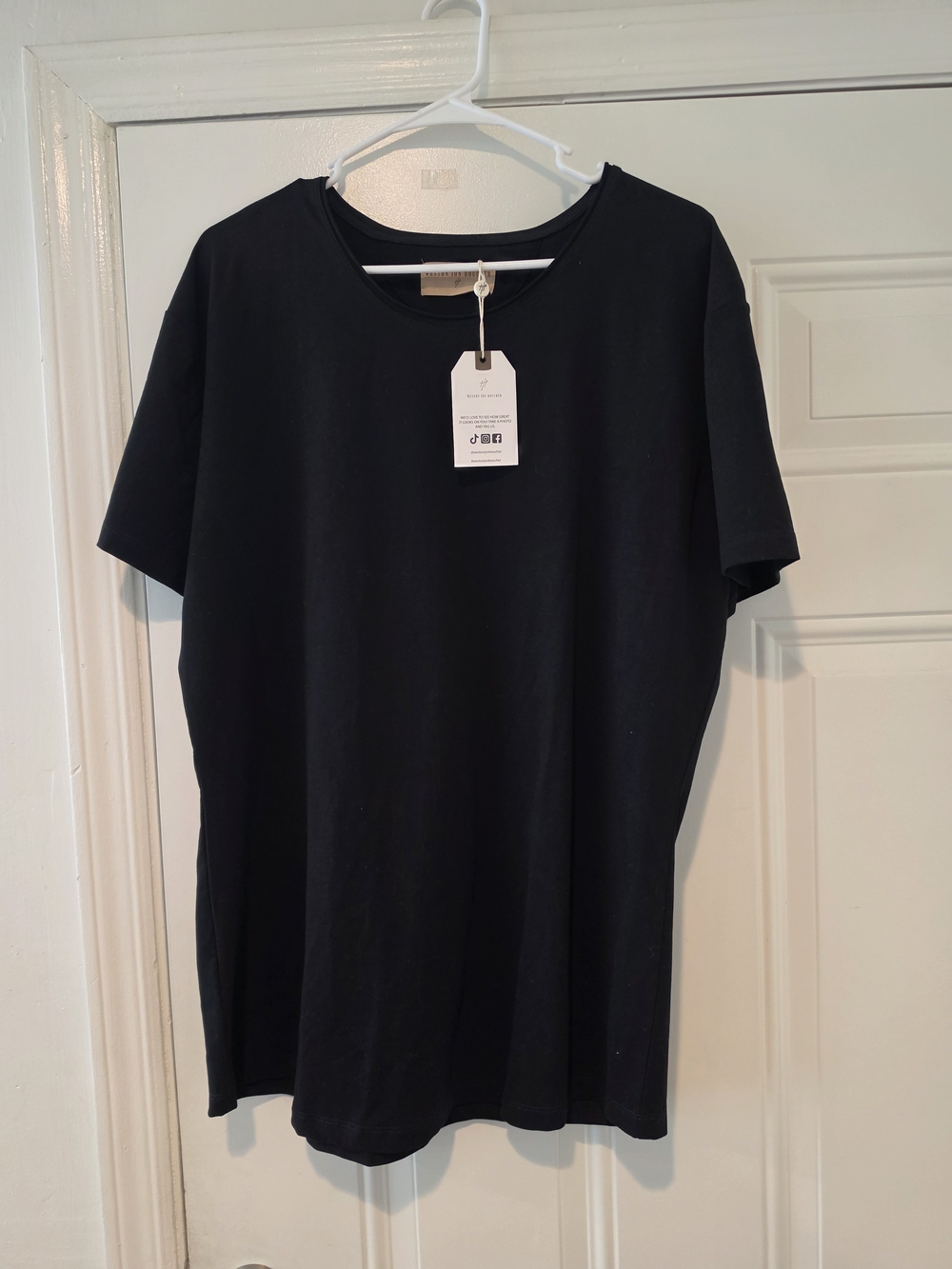 Weston Jon Boucher Black Crew Neck T-Shirt